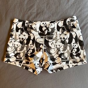 FEED ME FIGHT ME Panda Shorts Small